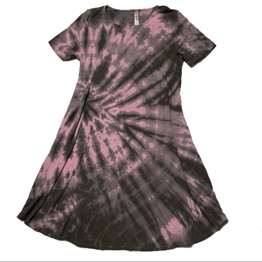 NWOT • Tie Dye T-Shirt Dress
